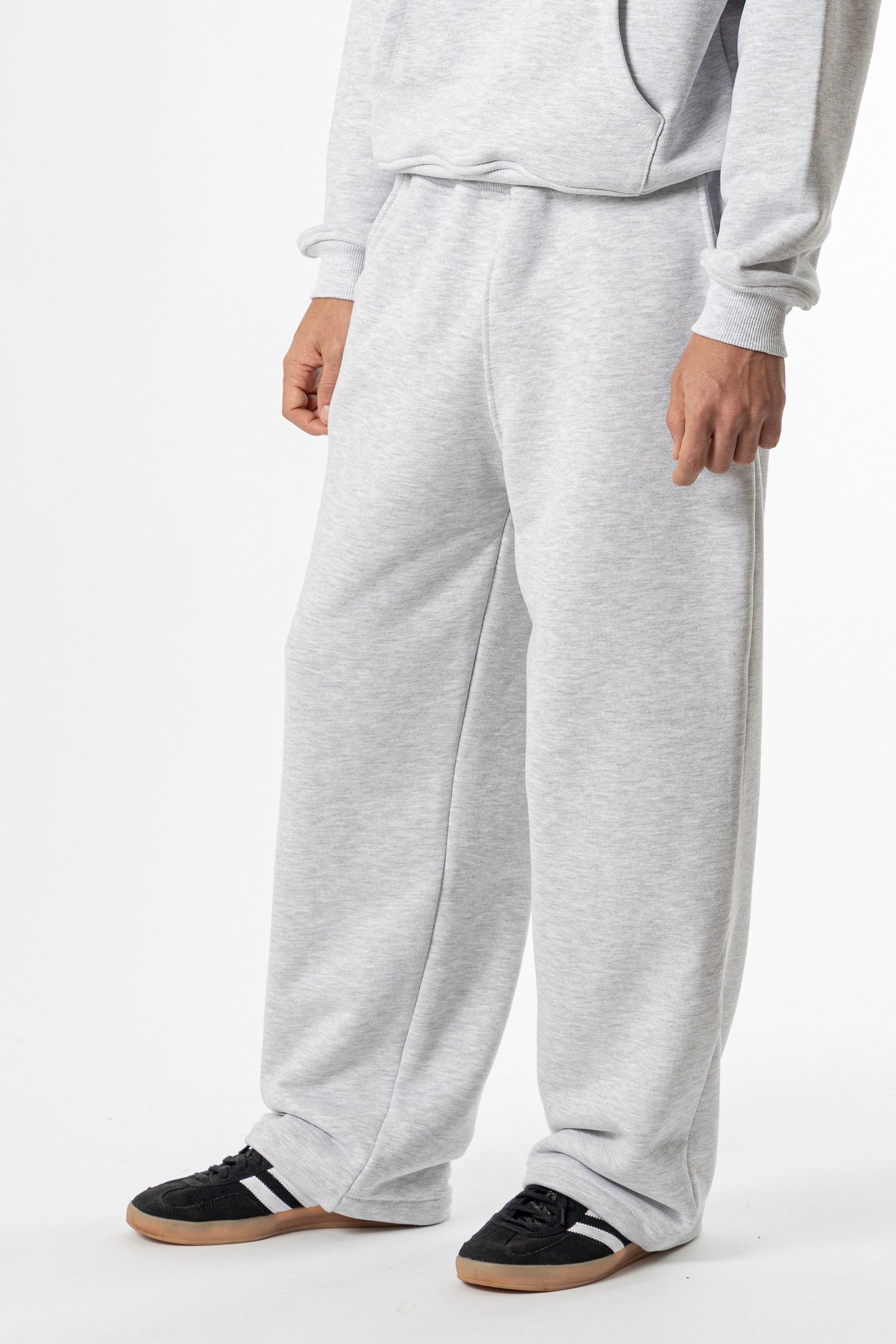 Sweatpants Baggy Fit Blanks 500GSM Sport Grey