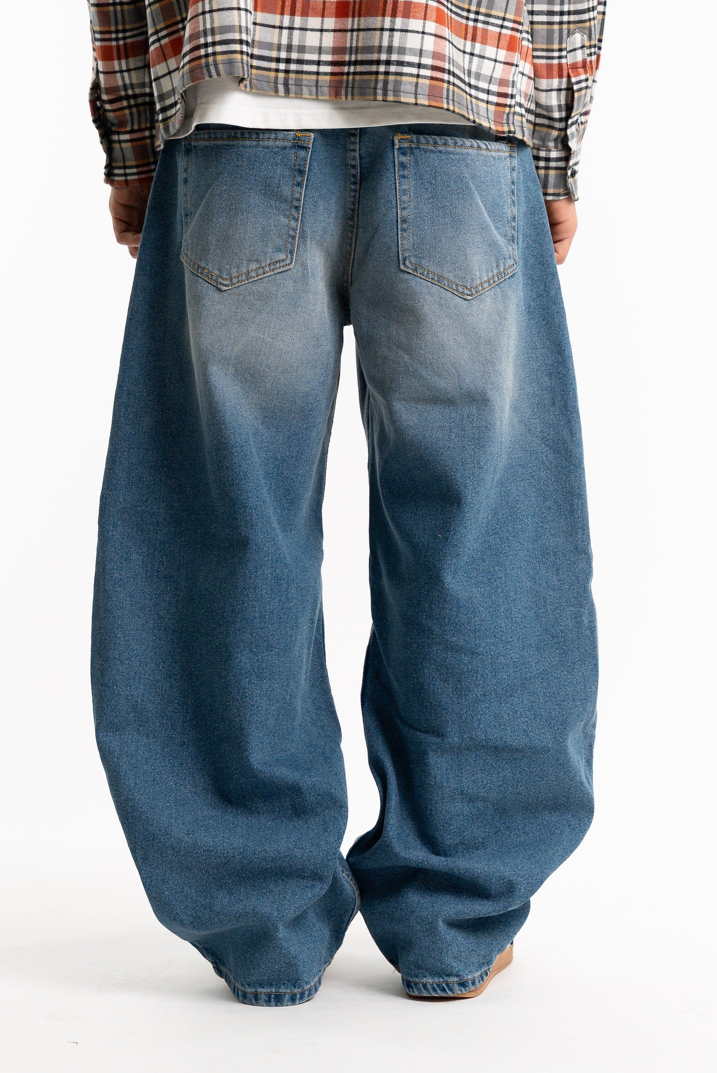 Balloon Denim Pants