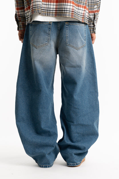 Balloon Denim Pants