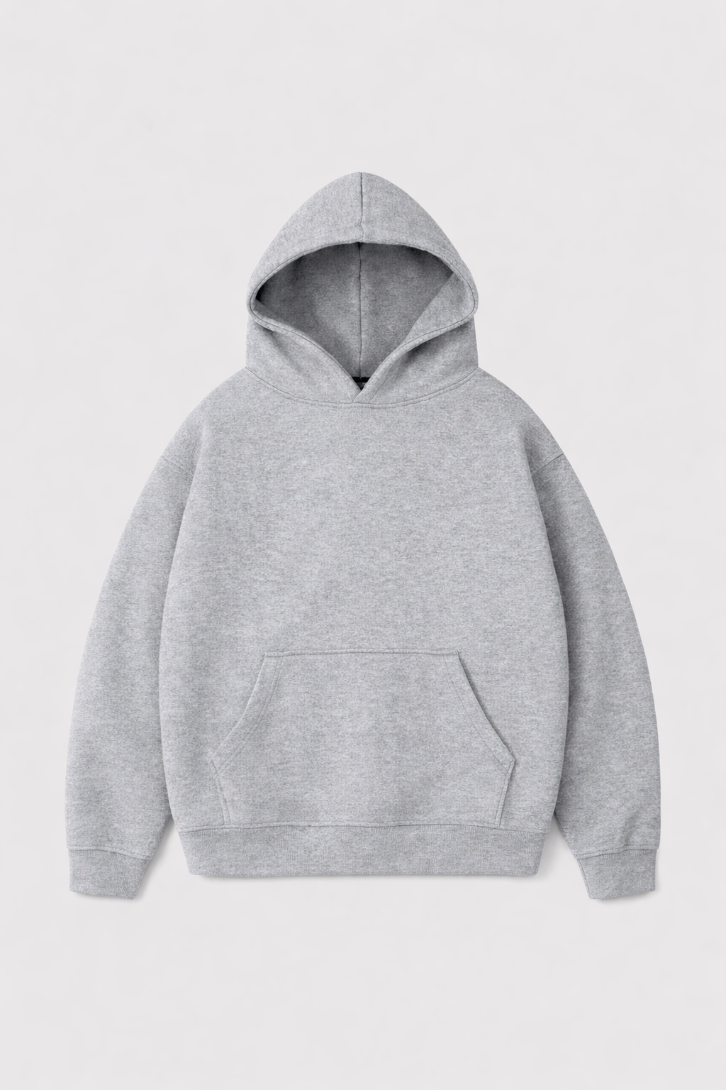 Hoodie Cropped Blanks 500GSM Sport Grey