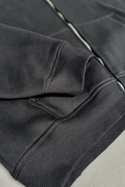 Zip Hoodie Premium Blanks 330GSM Dark Chocolate