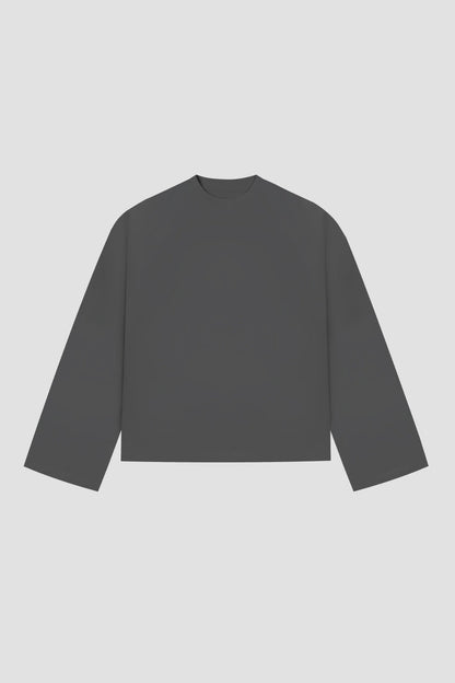 Longsleeve Blanks 220GSM Dark Grey