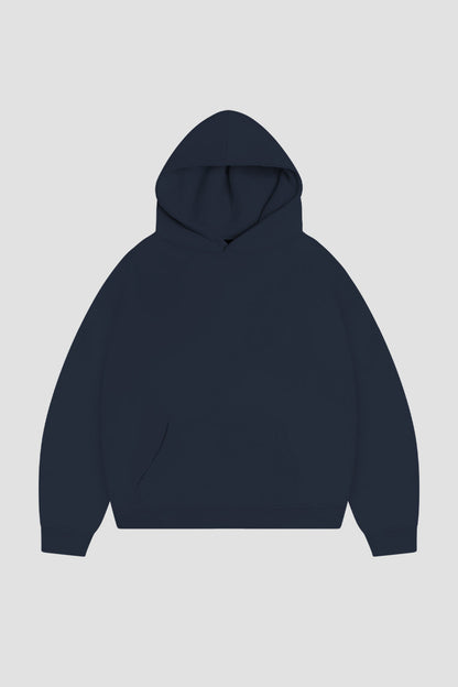 Hoodie Premium Blanks 330GSM Night Blue