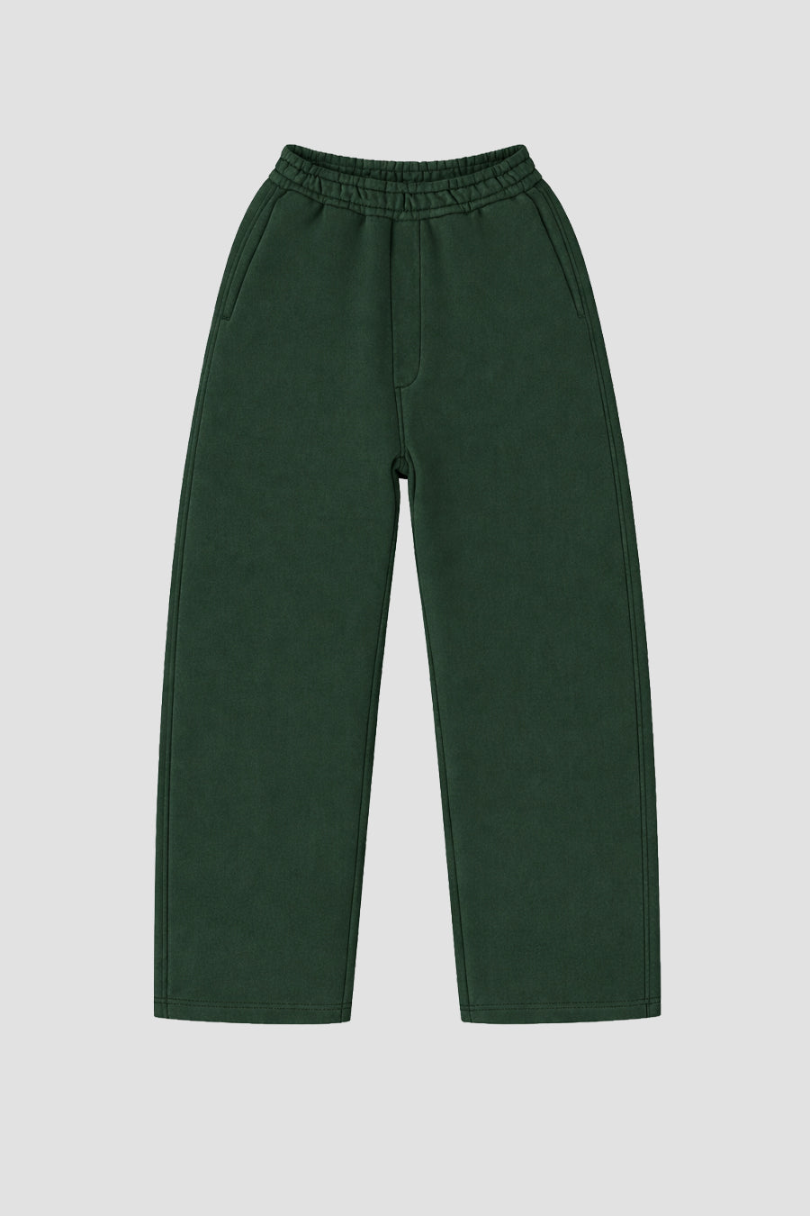 Sweatpants Baggy Fit Blanks 500GSM Forest Green