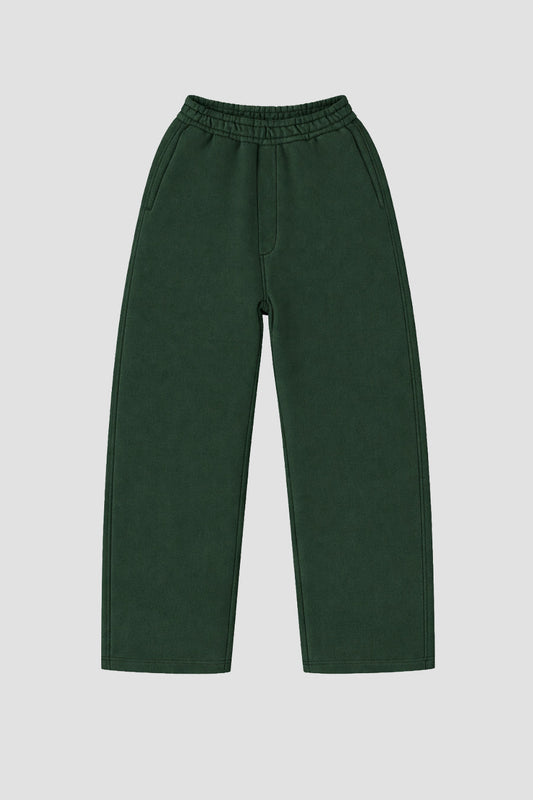 Sweatpants Baggy Fit Blanks 500GSM Forest Green