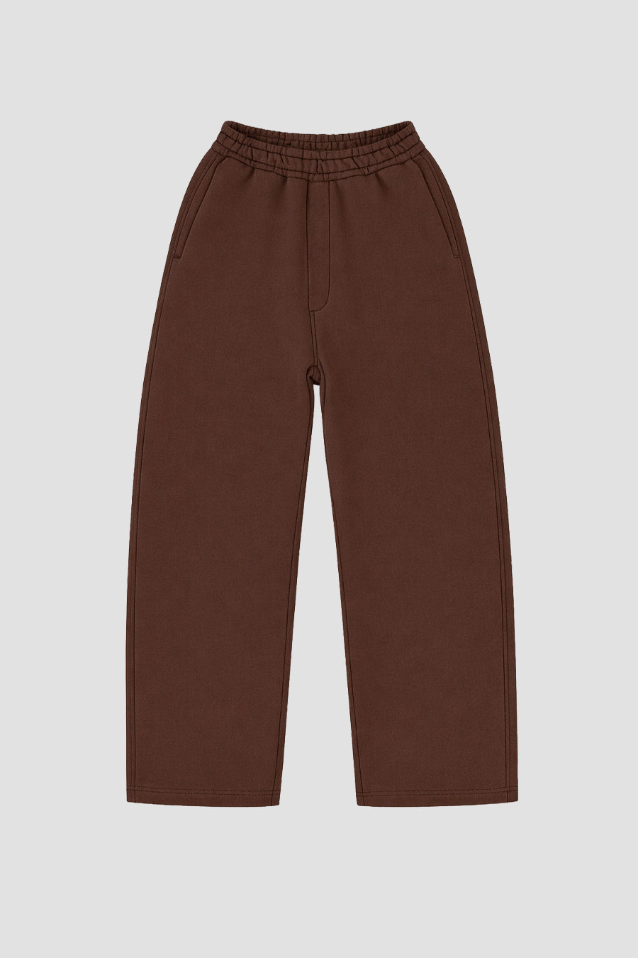 Sweatpants Baggy Fit Blanks 500GSM Dark Chocolate