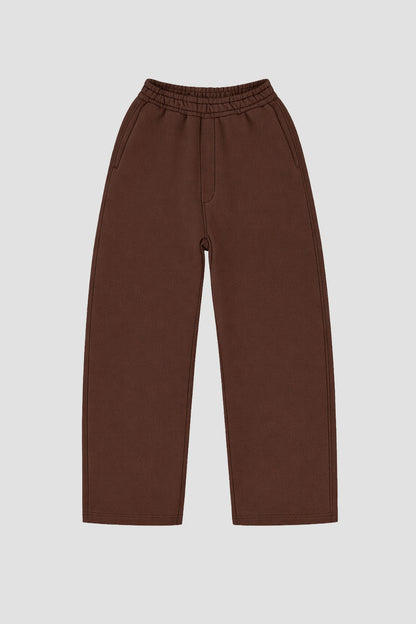 Sweatpants Baggy Fit Blanks 500GSM Dark Chocolate