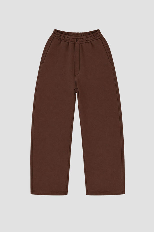 Sweatpants Baggy Fit Blanks 500GSM Dark Chocolate