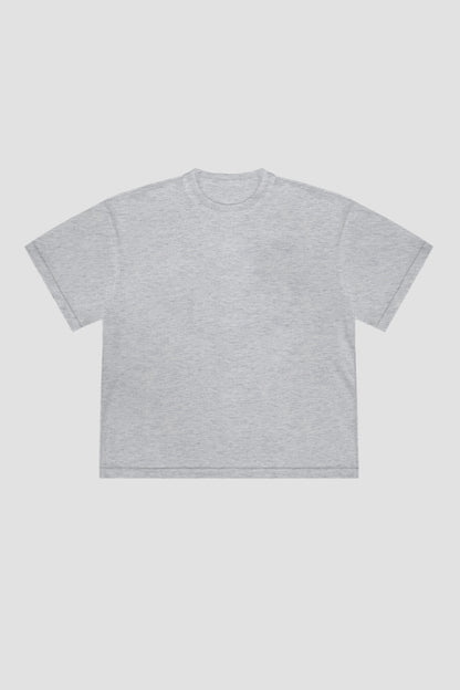 T-Shirt Blanks Boxy Fit 190GSM Sport Grey